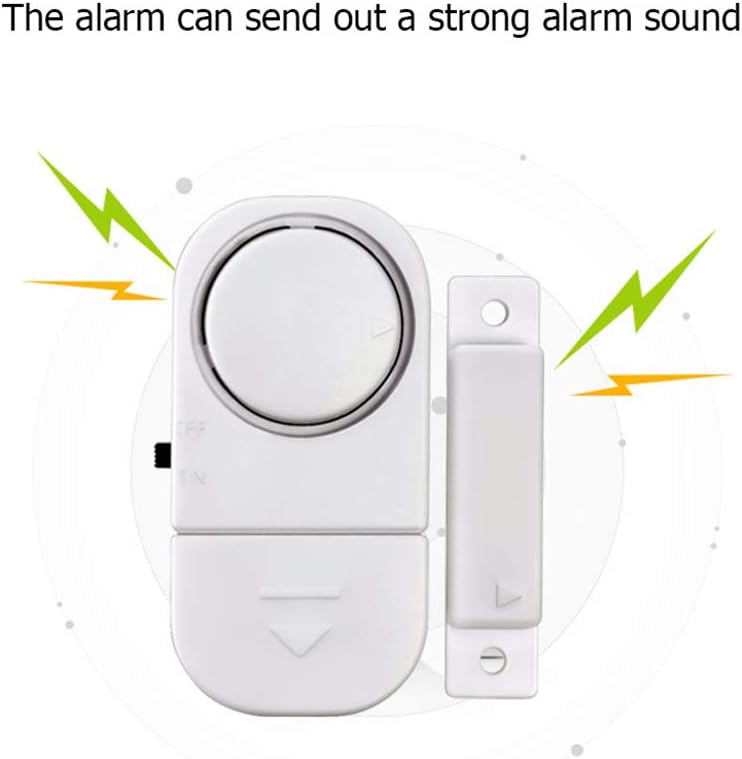 Alarma Magnética para Puertas y Ventanas | Protección Instantánea al Abrirse