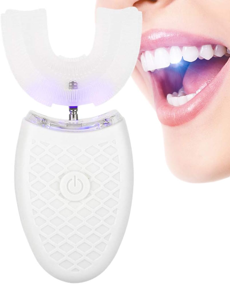 Cepillo Dental Automático en U con Luz LED
