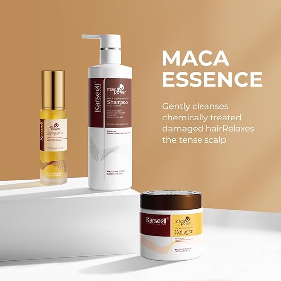 Karseell Set Capilar de Colágeno y Argán | Cabello Suave y Reparado