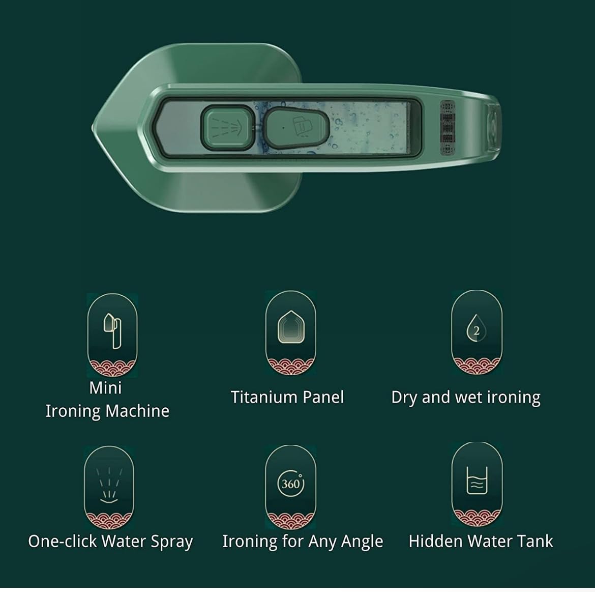MINI PLANCHA DE ROPA