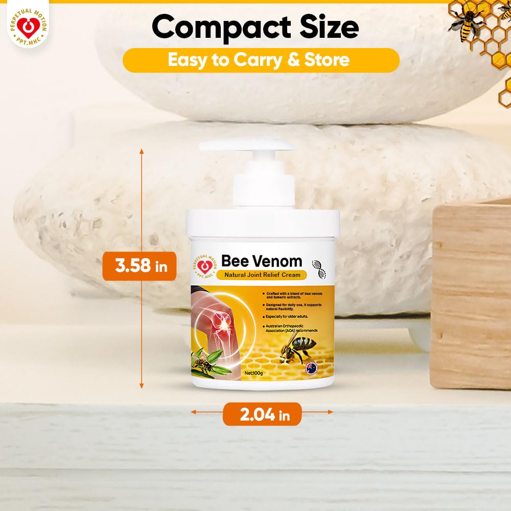 Crema de Veneno de Abeja | Alivio y Bienestar Articular