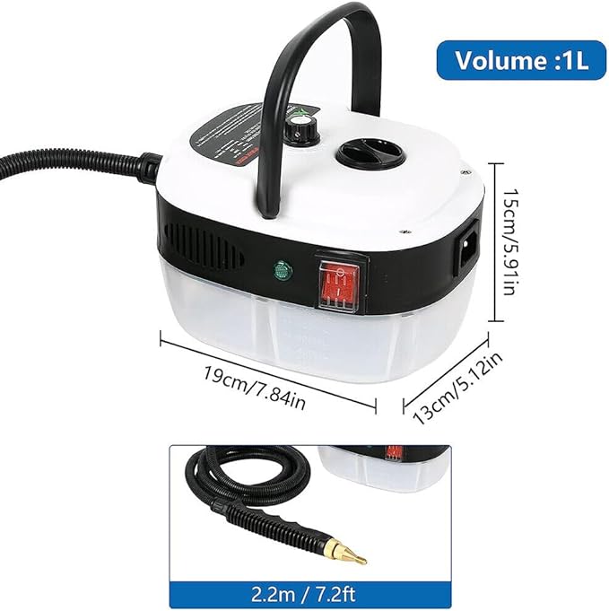 Limpiador a Vapor 2500W | Limpieza Profunda sin Químicos