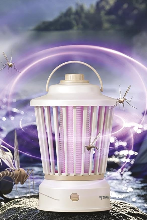 Lámpara Antimosquitos Recargable | Elimina Mosquitos sin Químicos