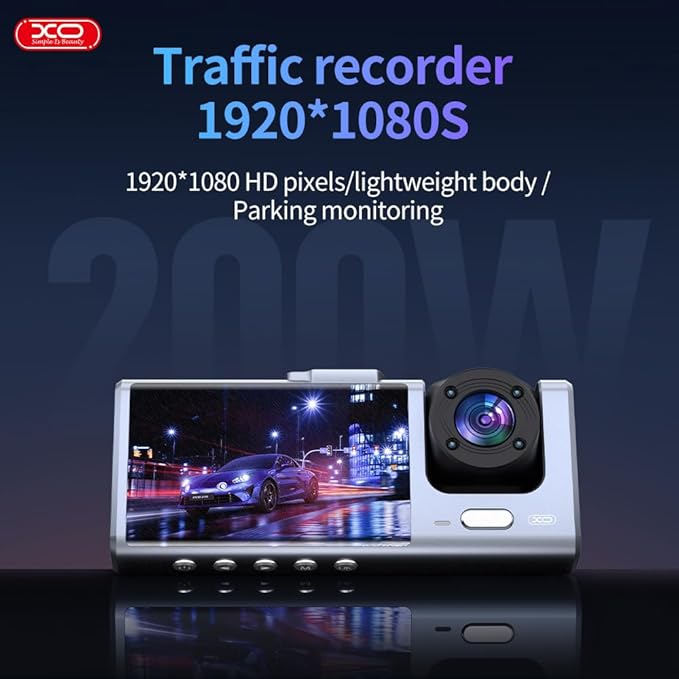 Protege Cada Trayecto | Dash Cam XO XJ03 Full HD