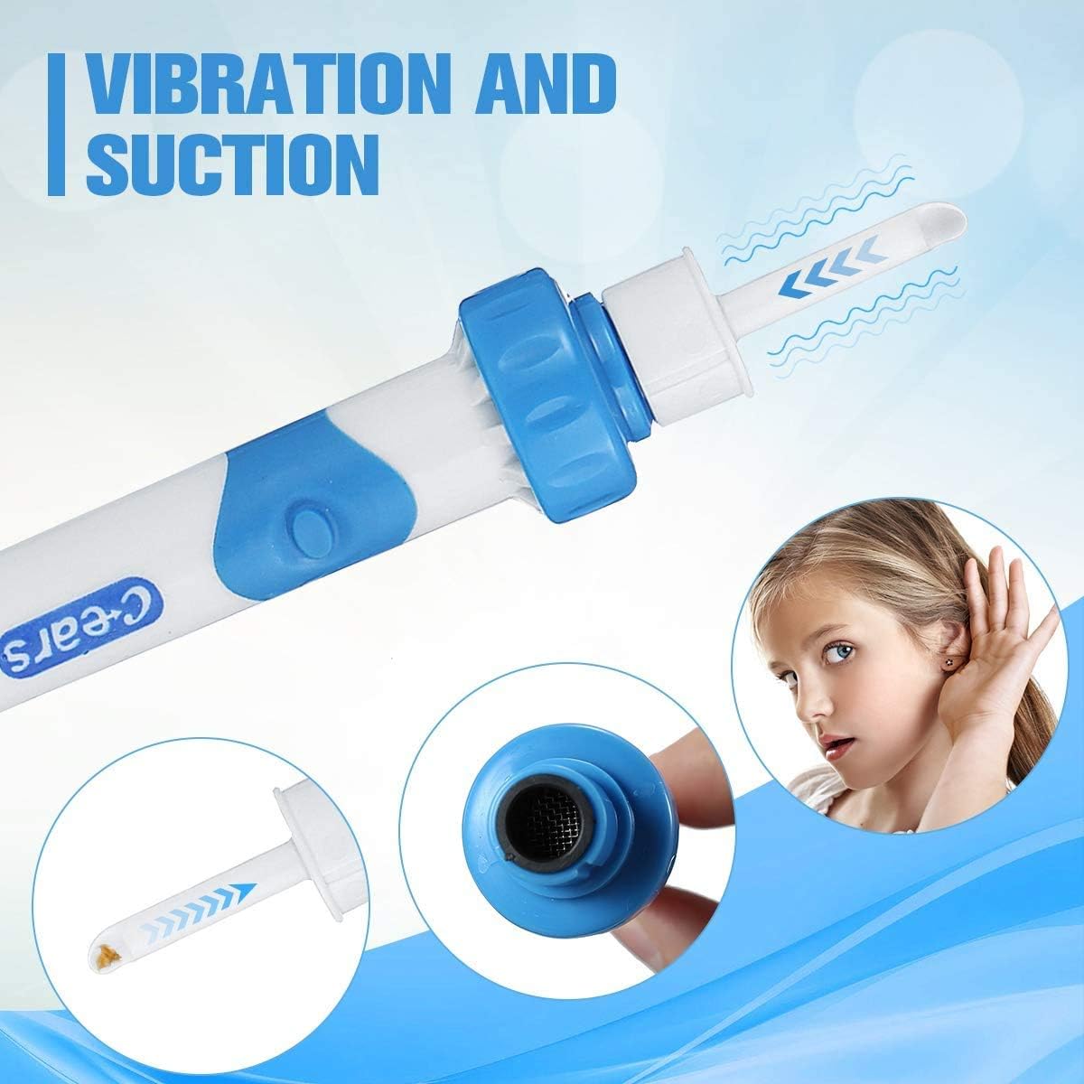 Limpiador de Oídos Eléctrico DEOcross C-