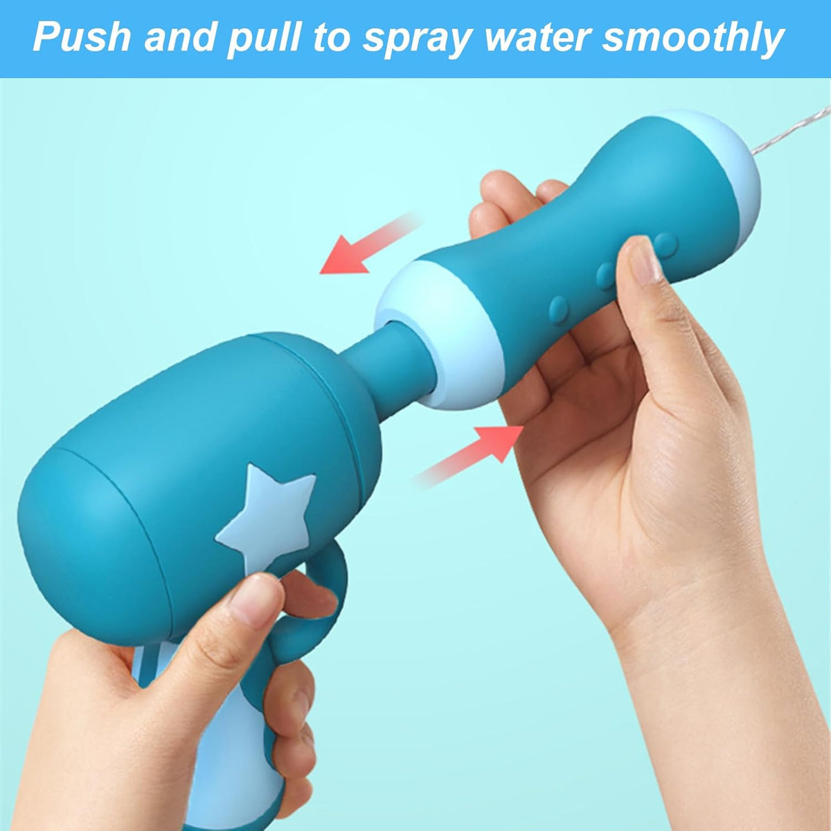 PISTOLA DE AGUA CON MOCHILA DINOSAURIO