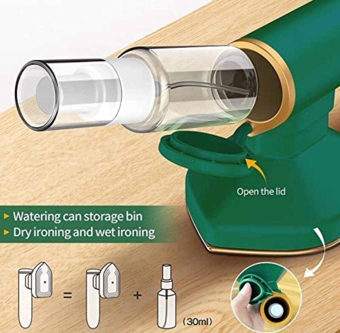 MINI PLANCHA DE ROPA