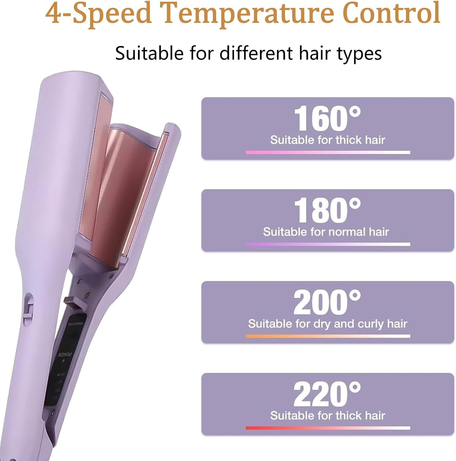 PLANCHA RIZADORA DE ONDAS