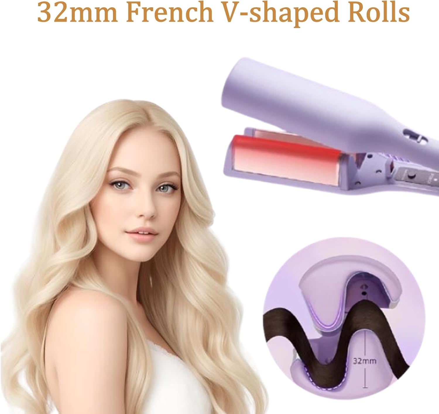 PLANCHA RIZADORA DE ONDAS