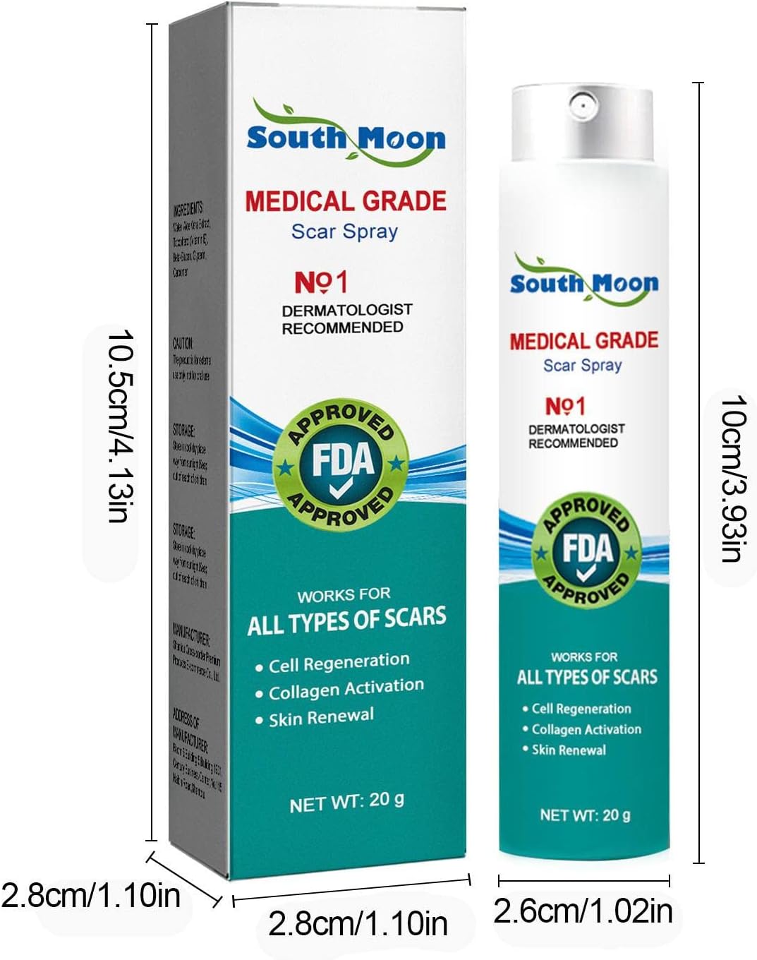 SPRAY PARA CICATRICES 20GR