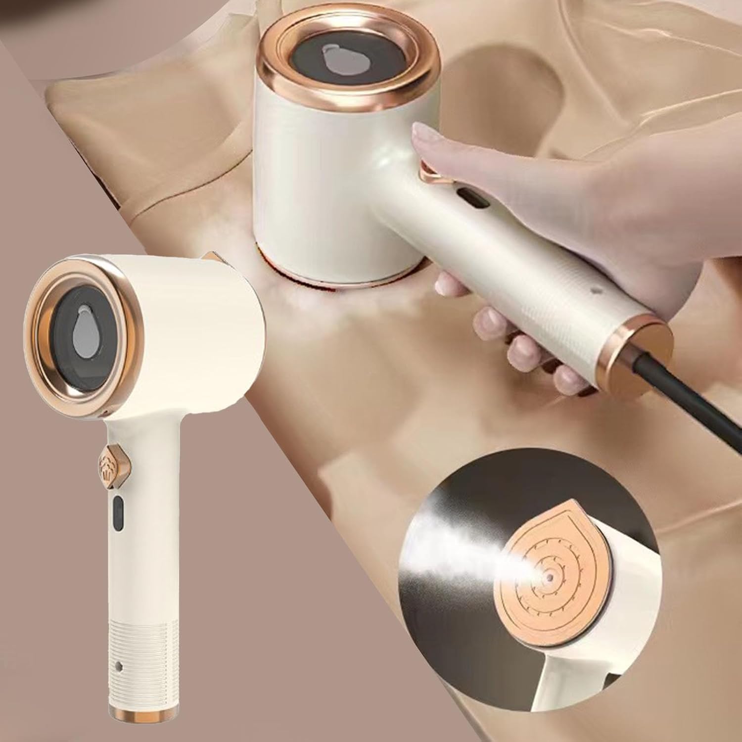 Mini plancha de vapor Portátil 2 en 1