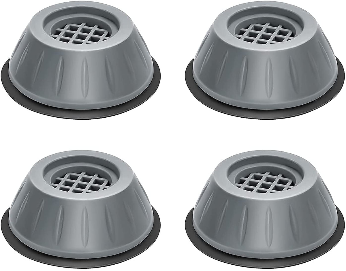 SOPORTE ANTI VIBRACIÓN PARA LAVADORA, NEVERA - SET 4PCS