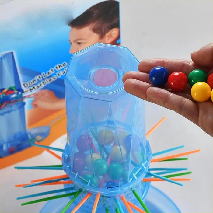 Juego de Habilidad “No Dejes Caer las Bolas”