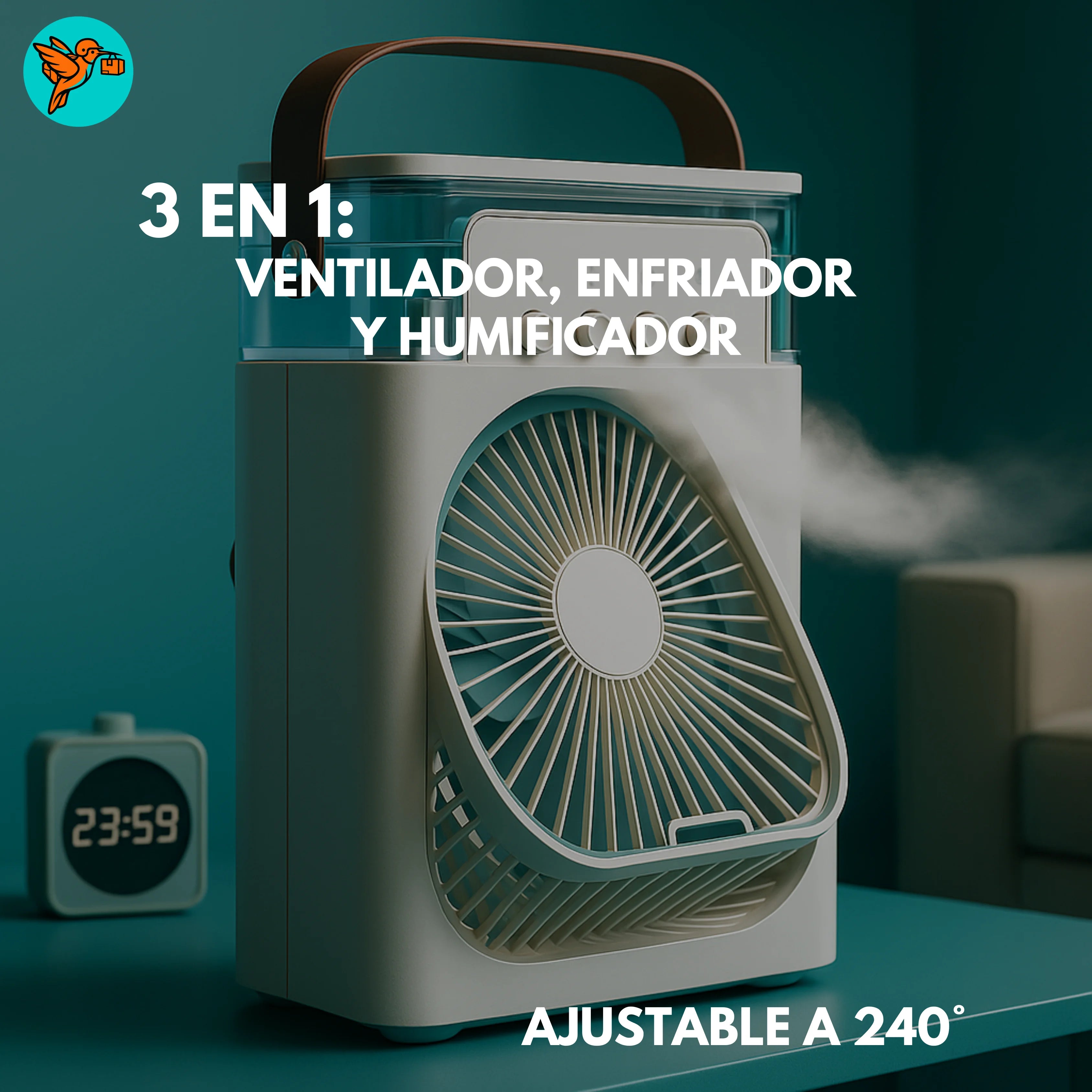 Mini Air Cooler 3 en 1❄️