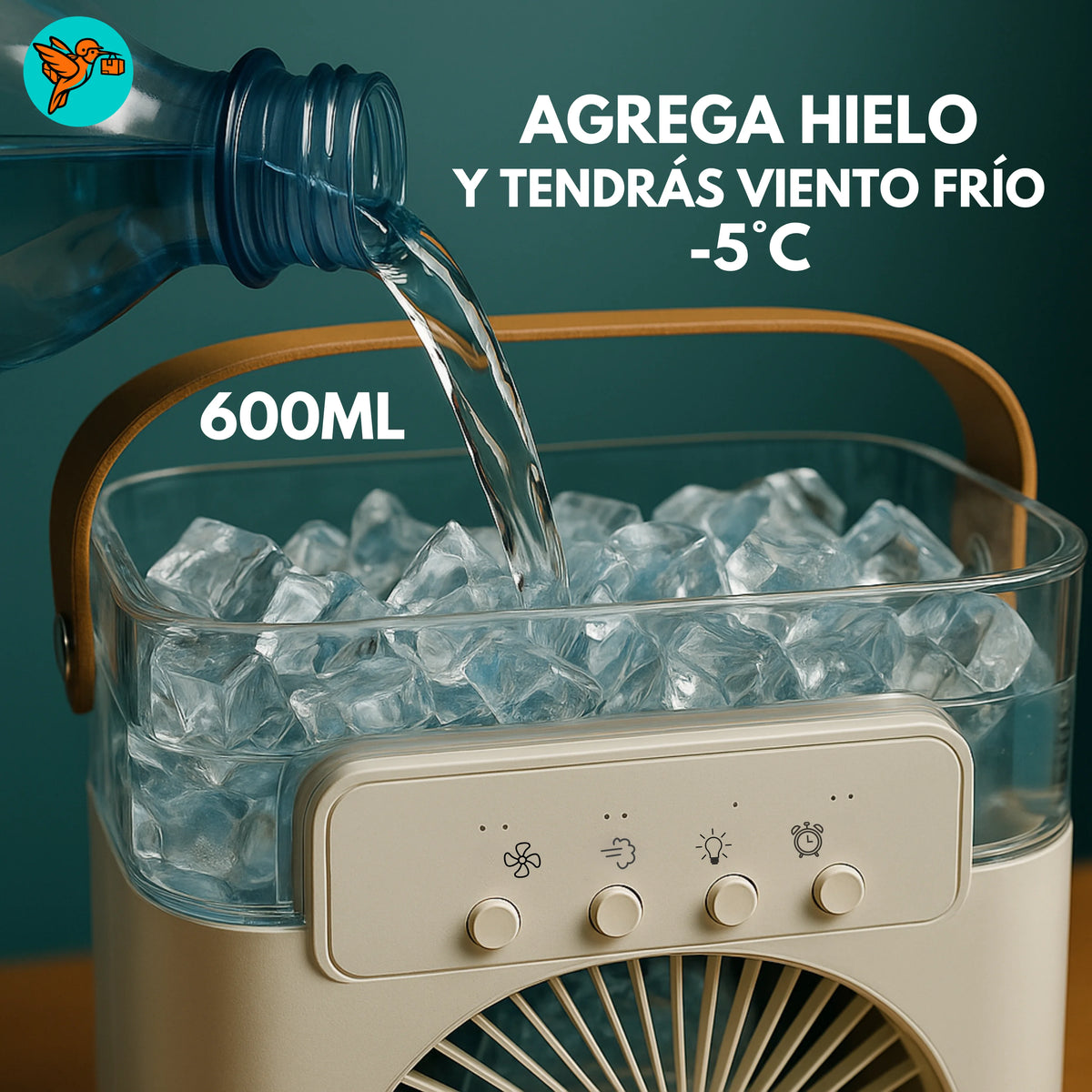 Mini Air Cooler 3 en 1❄️