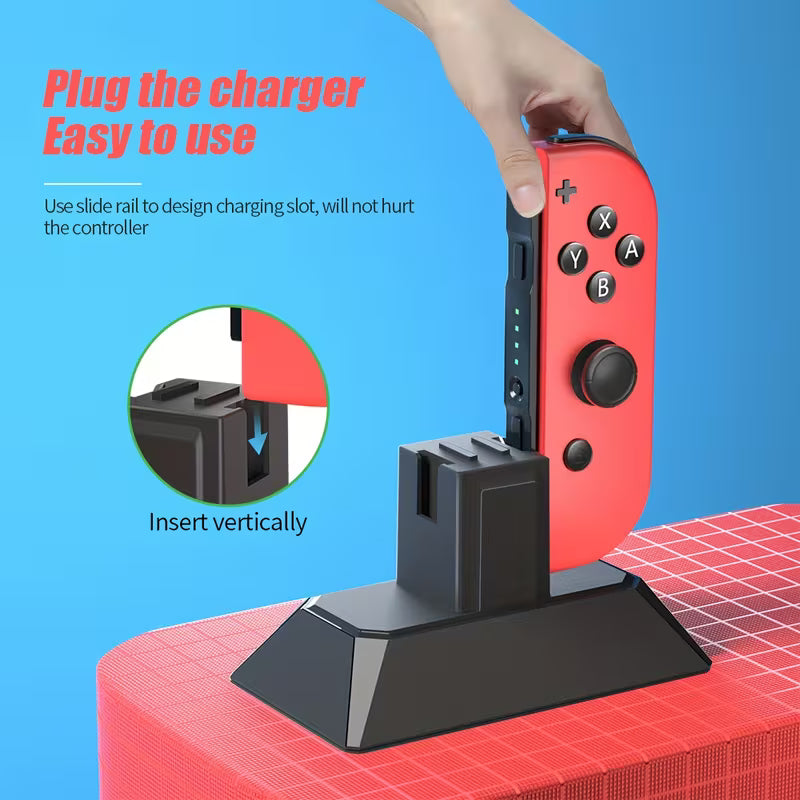 Cargador Dual para Nintendo Switch SND-4