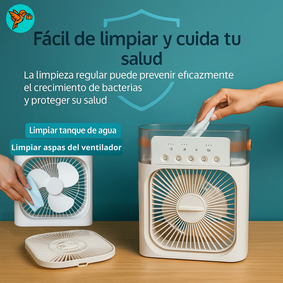 Mini Air Cooler 3 en 1❄️