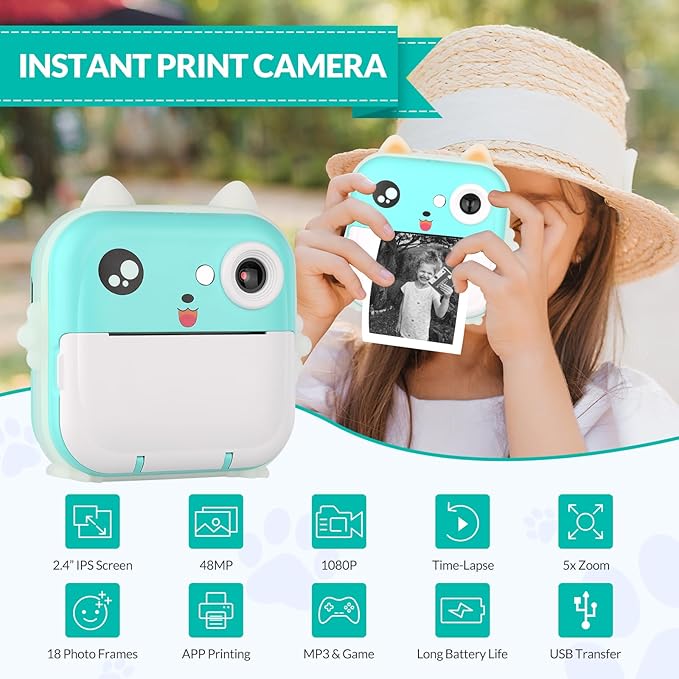 CAMARA IMPRESORA INFANTIL