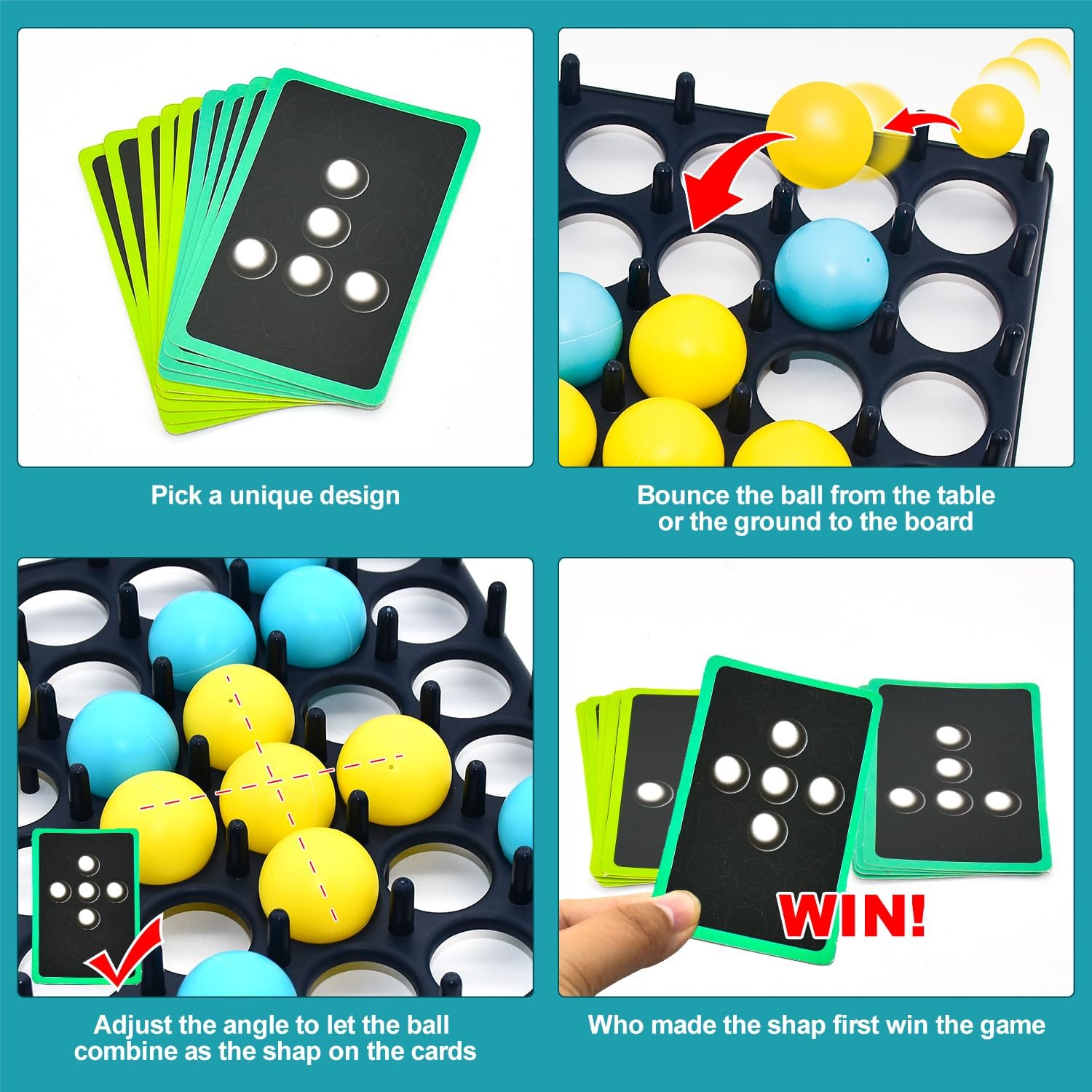 Bouncy Battle Juego De Mesa