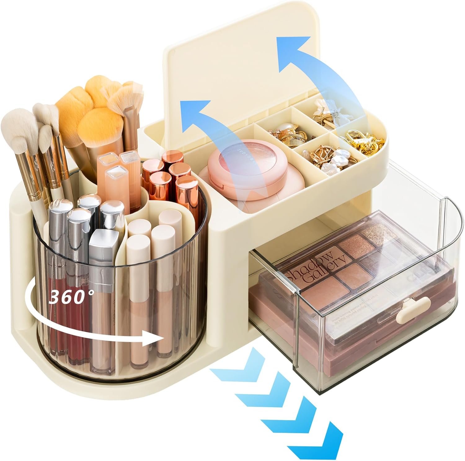 Organizador Giratorio Acrílico Slim Company