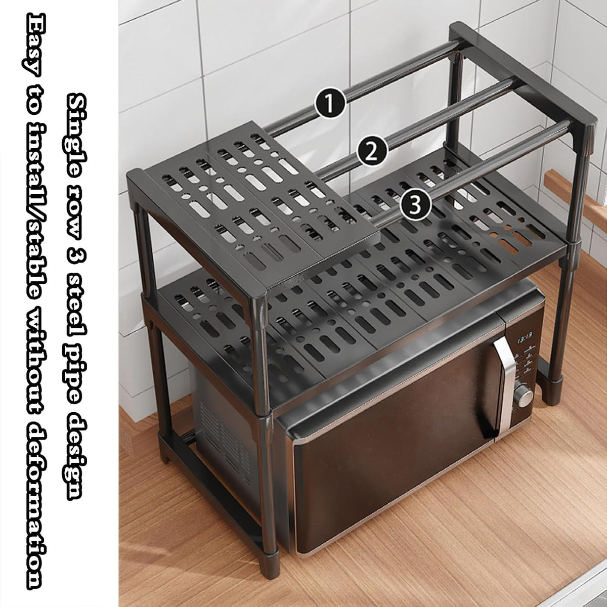 Organizador para Microondas | Más Espacio y Orden en tu Cocina
