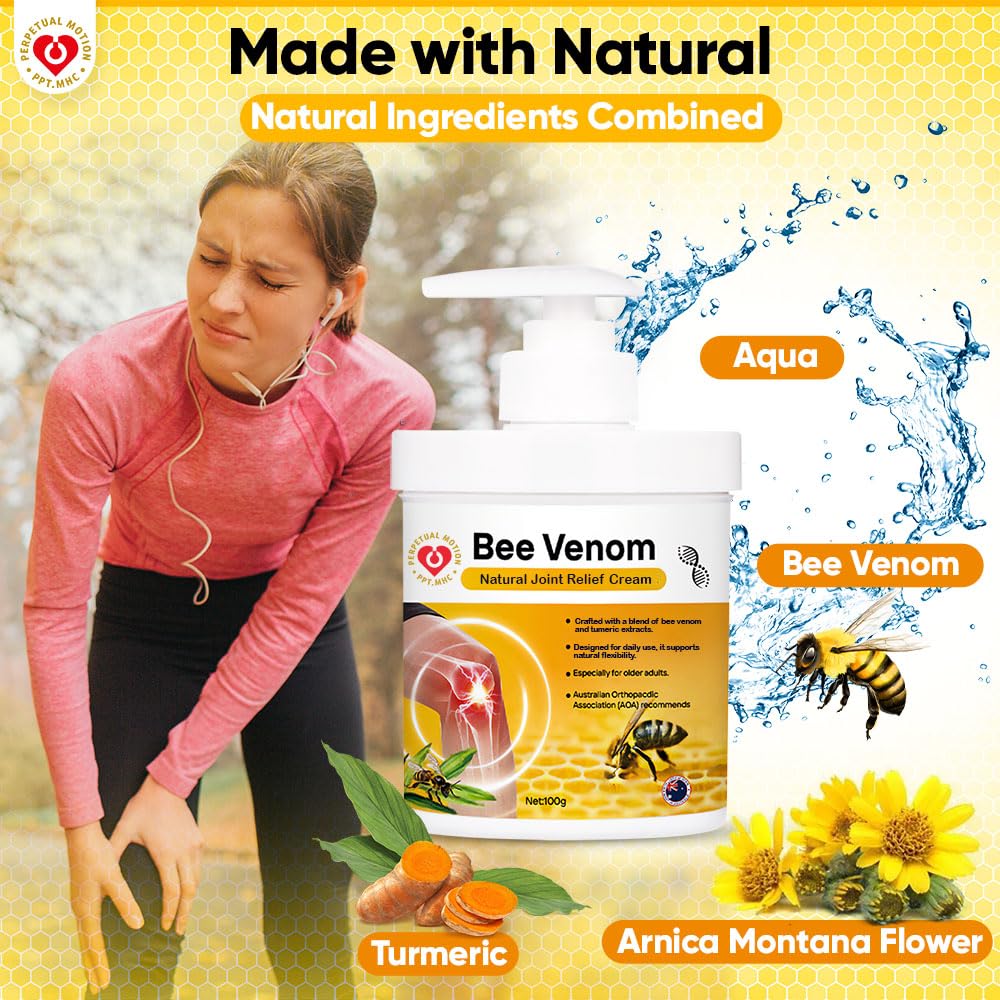 Crema de Veneno de Abeja | Alivio y Bienestar Articular