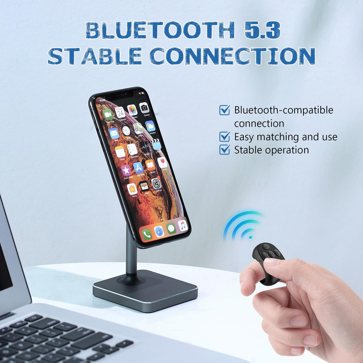 Anillo Remoto Bluetooth para Celular