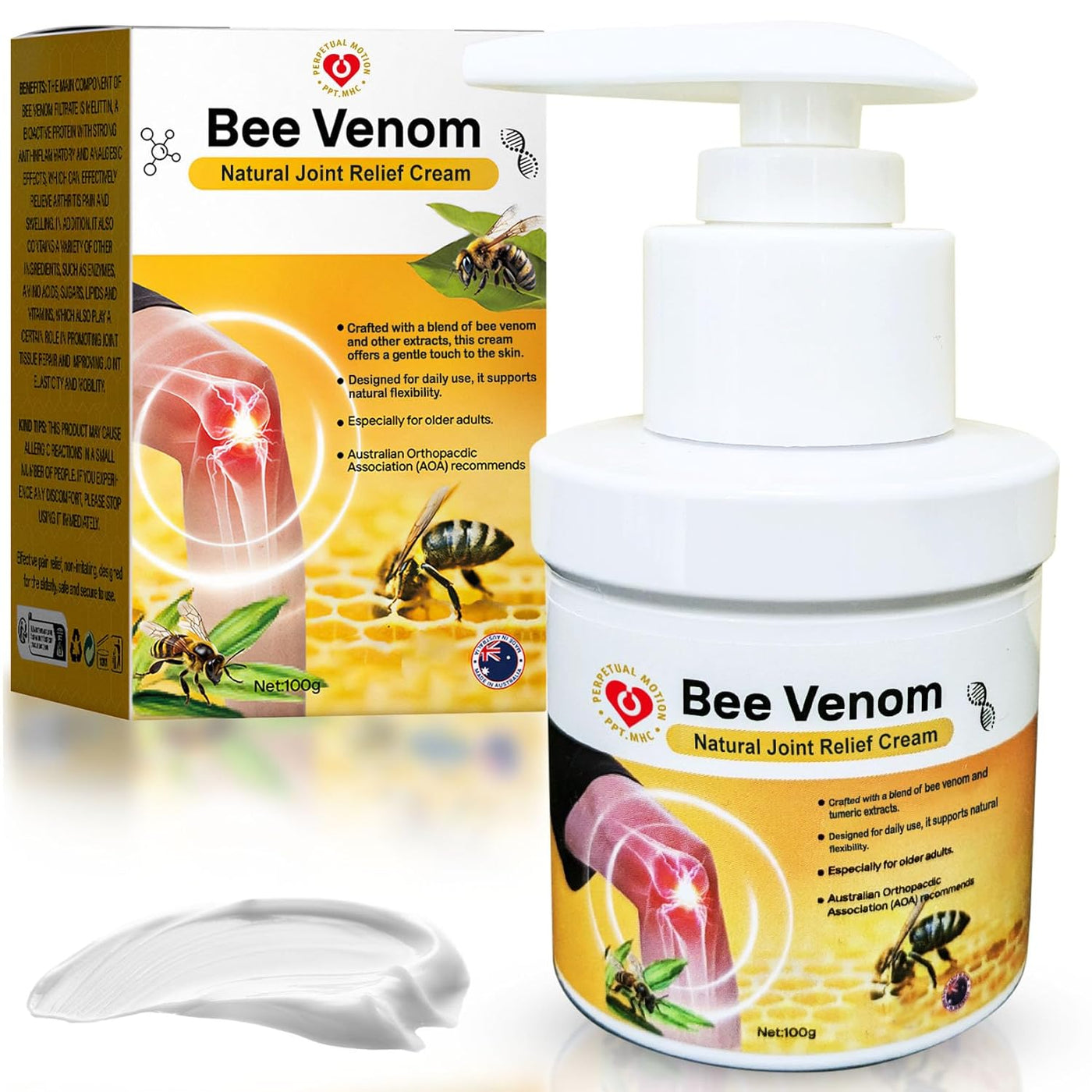 Crema de Veneno de Abeja | Alivio y Bienestar Articular