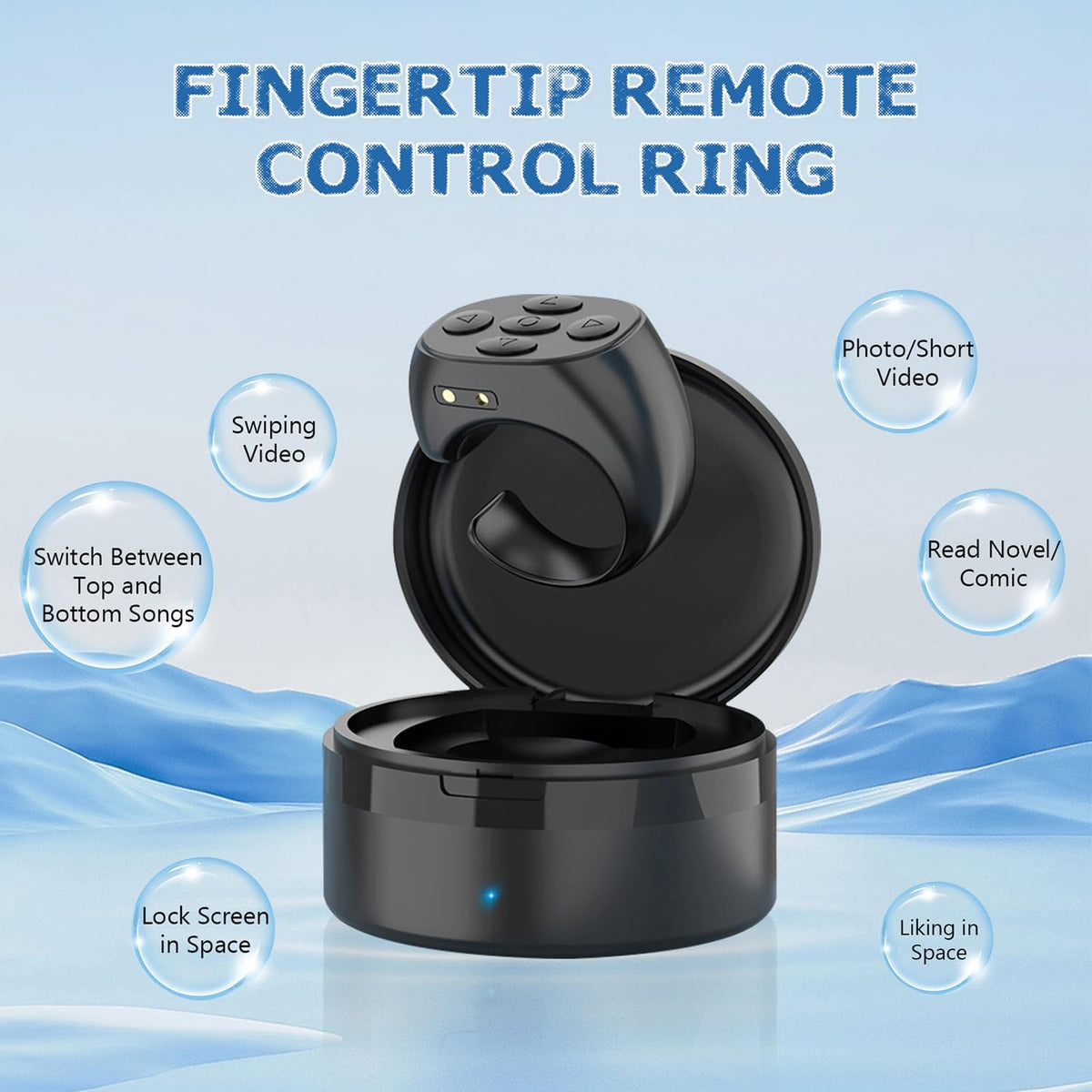 Anillo Remoto Bluetooth para Celular