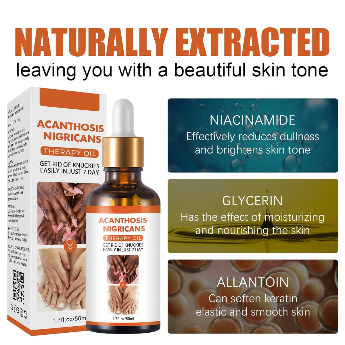 ACEITE ACLARANTE PARA ZONAS OSCURAS - INTIMO ACANTOSIS