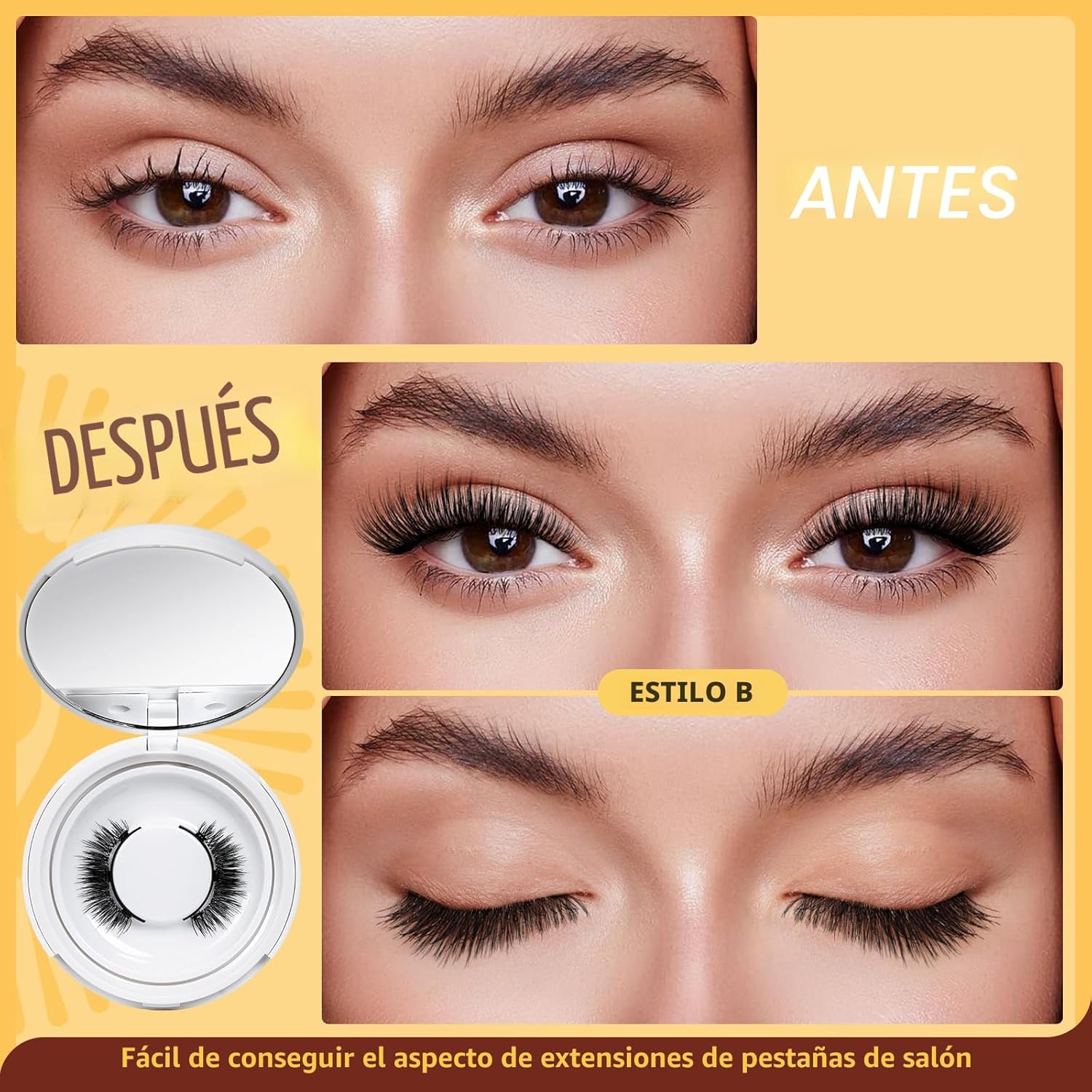 Pestañas Magnéticas | Mirada Perfecta sin Pegamento