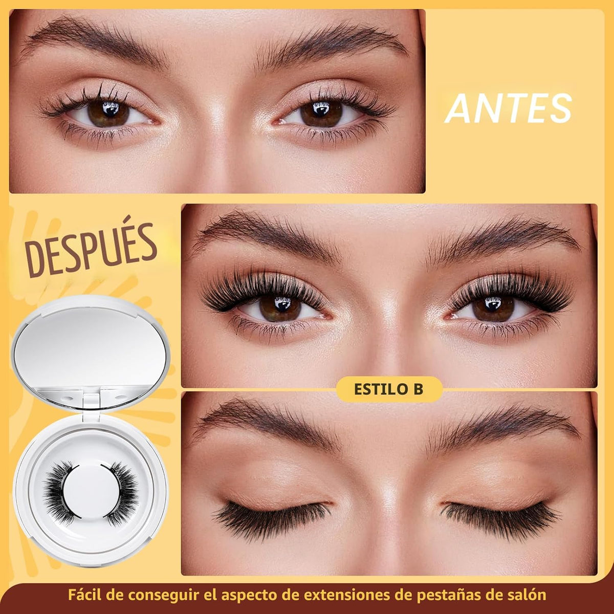 Pestañas Magnéticas | Mirada Perfecta sin Pegamento