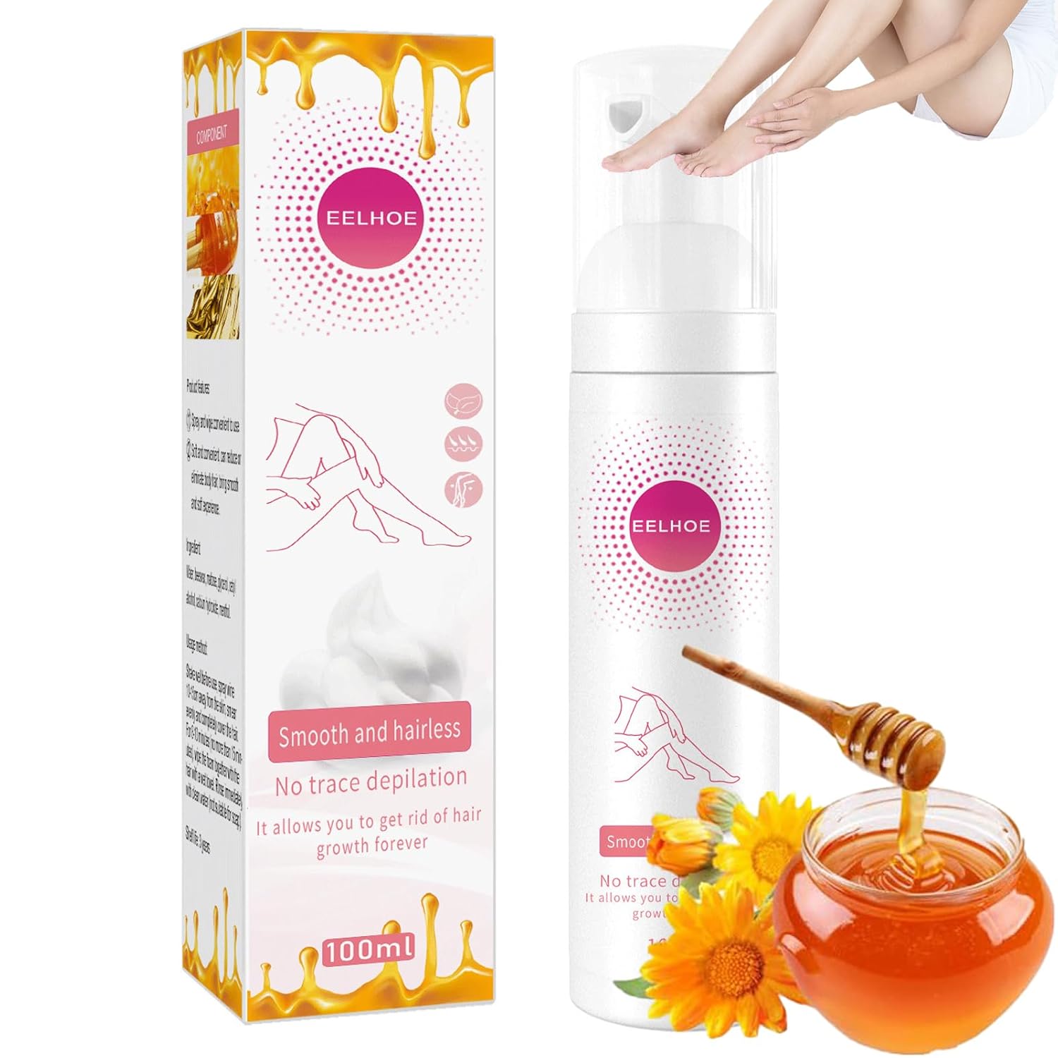 Spray de Depilación de Cera de Abejas