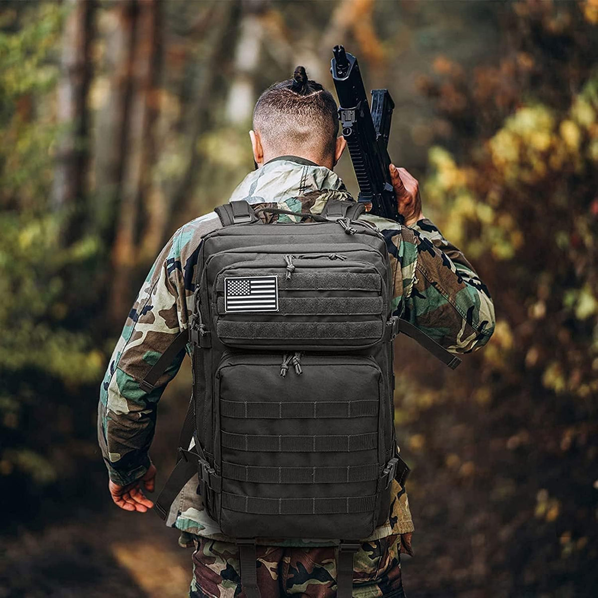 Mochila Táctica Militar 45L | Resistente para Viajes y Aventuras