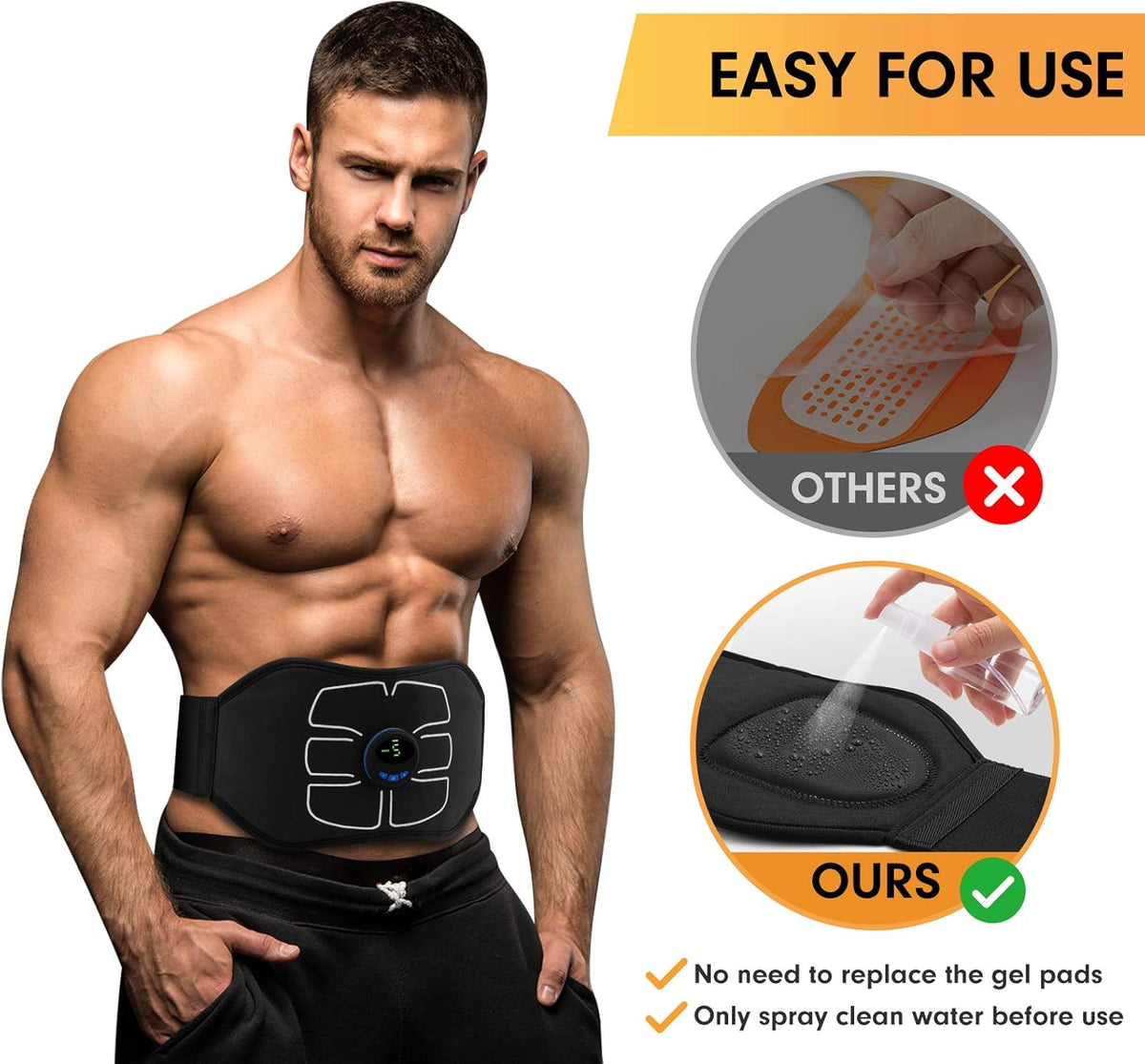 ESTIMULADOR MÚSCULAR ABDOMEN