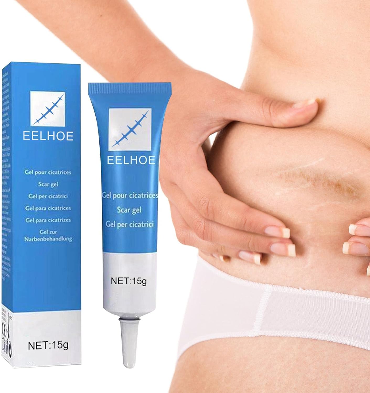 GEL ANTICICATRIZ EELHOE - 15G