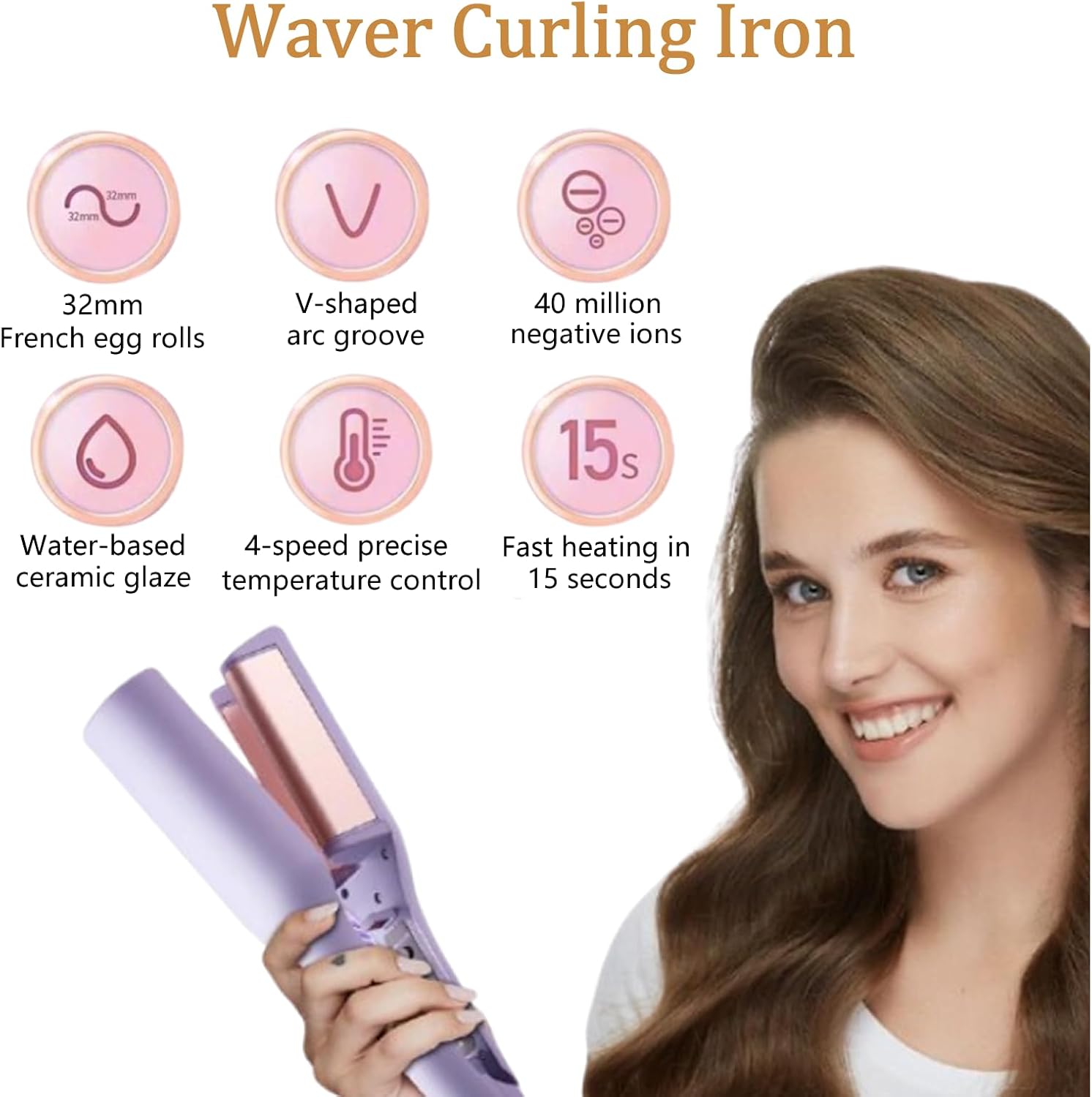 PLANCHA RIZADORA DE ONDAS