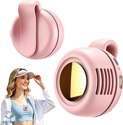Mini Ventilador Portátil Manos Libres | Frescura Donde la Necesites