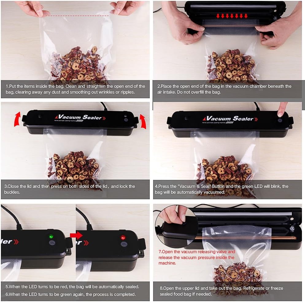 SELLADOR AL VACIO - INCLUYE 10 BOLSAS