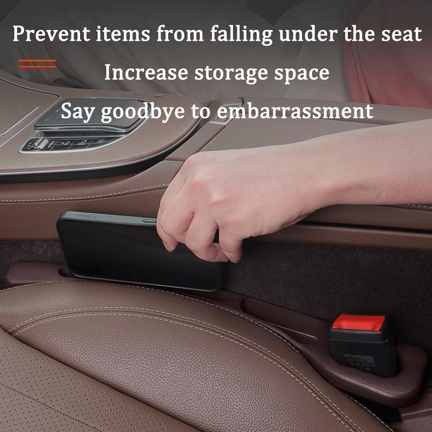 Relleno para Grietas de Asiento de Automóvil con Organizador