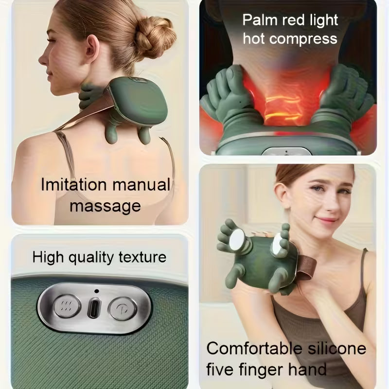 Masajeador Corporal con Calor – Simula un Masaje de Manos