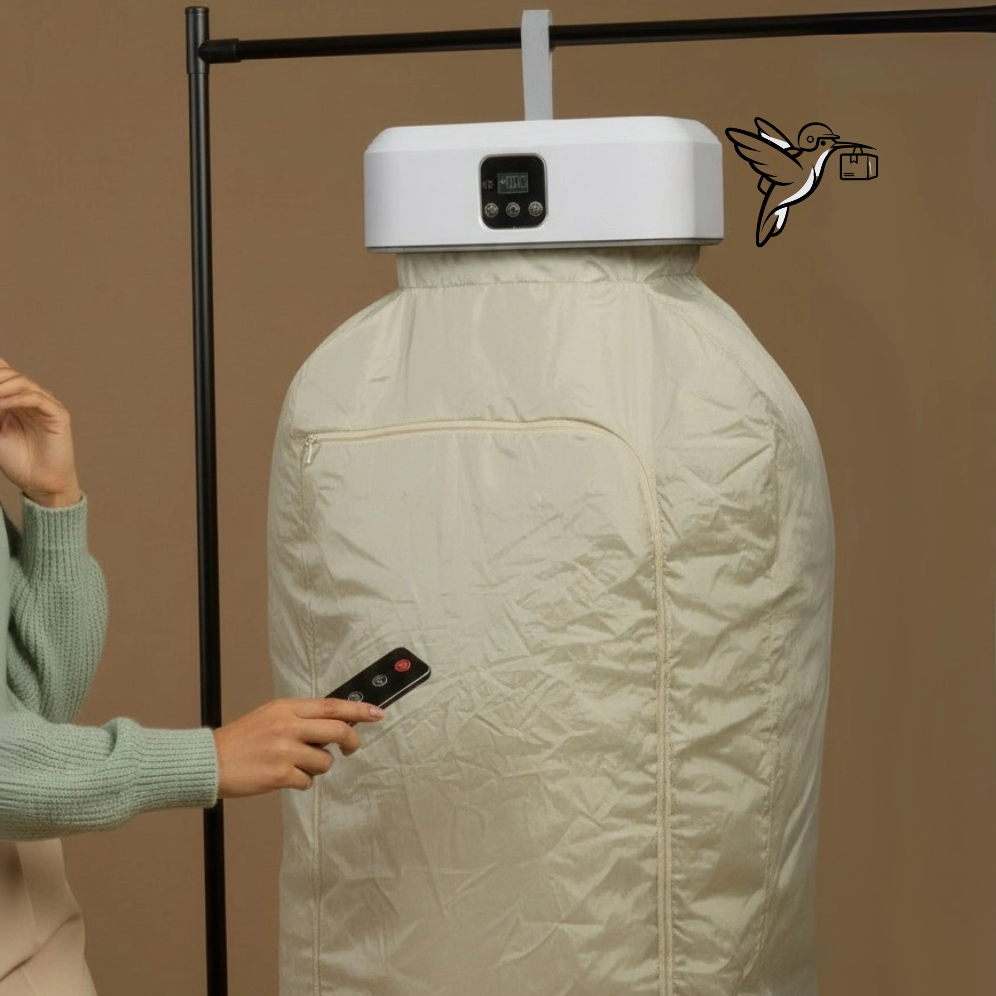 SECADOR DE ROPA 3 EN 1 PORTÁTIL 600W