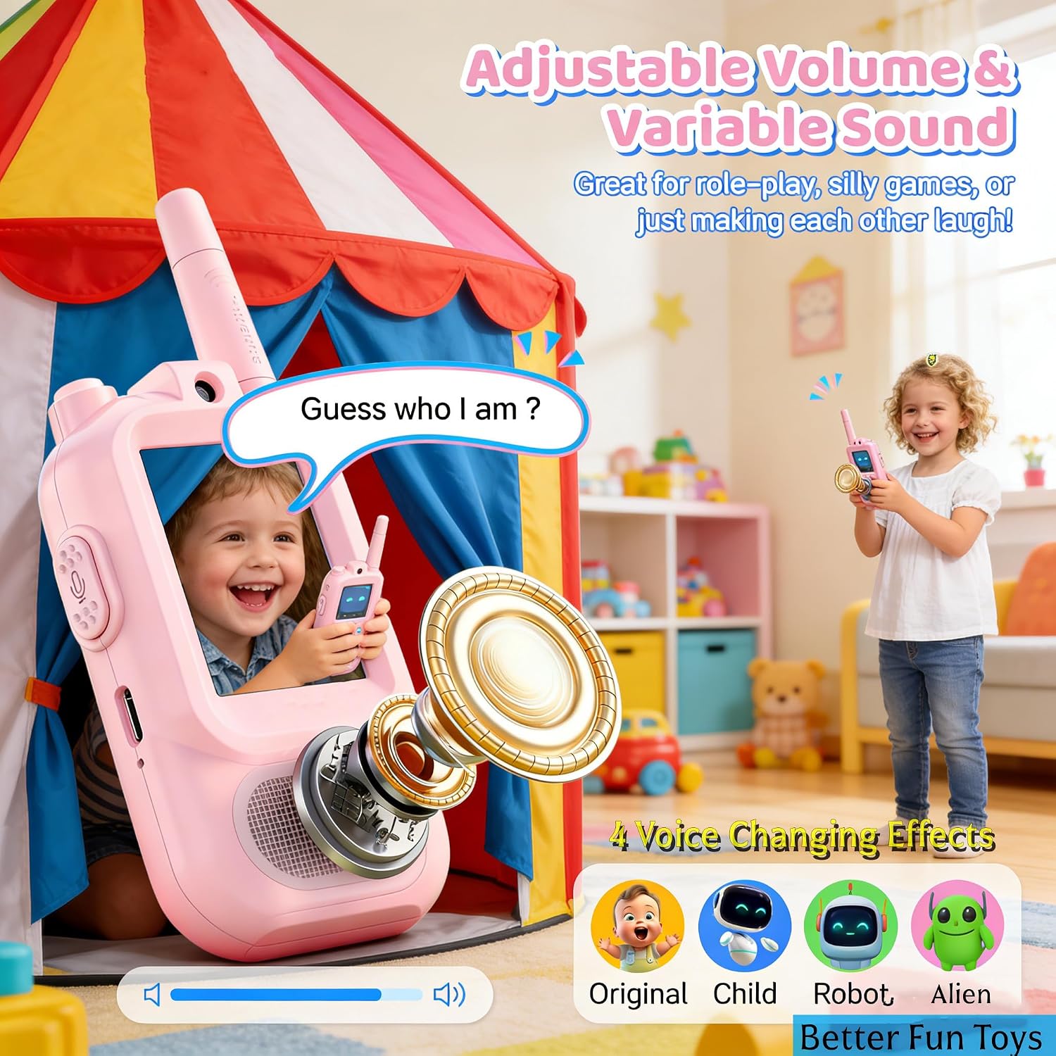 Walkie Talkies para Niños - Pack de 2 | Más Aventuras, Menos Pantallas