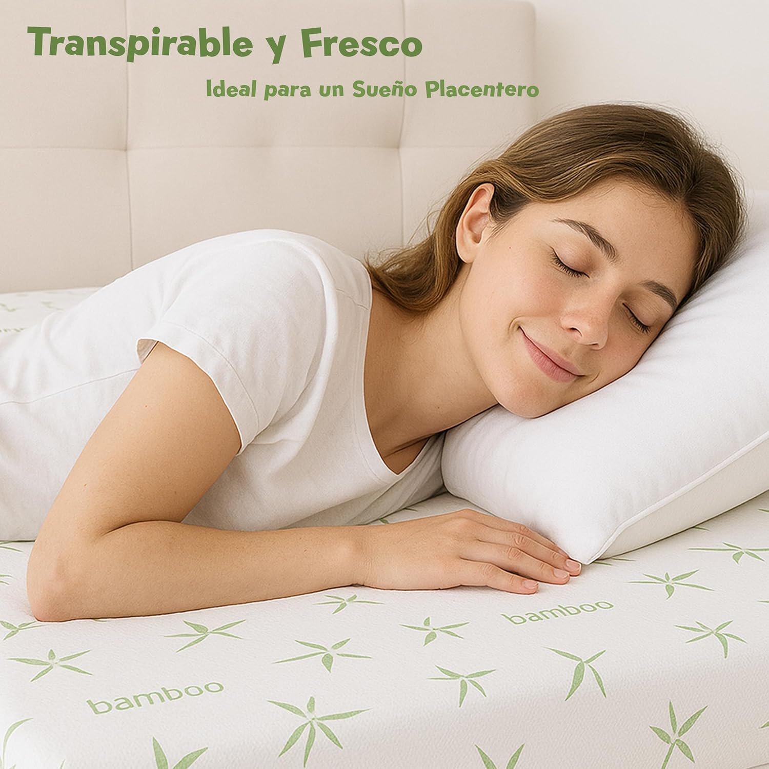 PROTECTOR COLCHON BAMBOO IMPERMEABLE ANTIACAROS