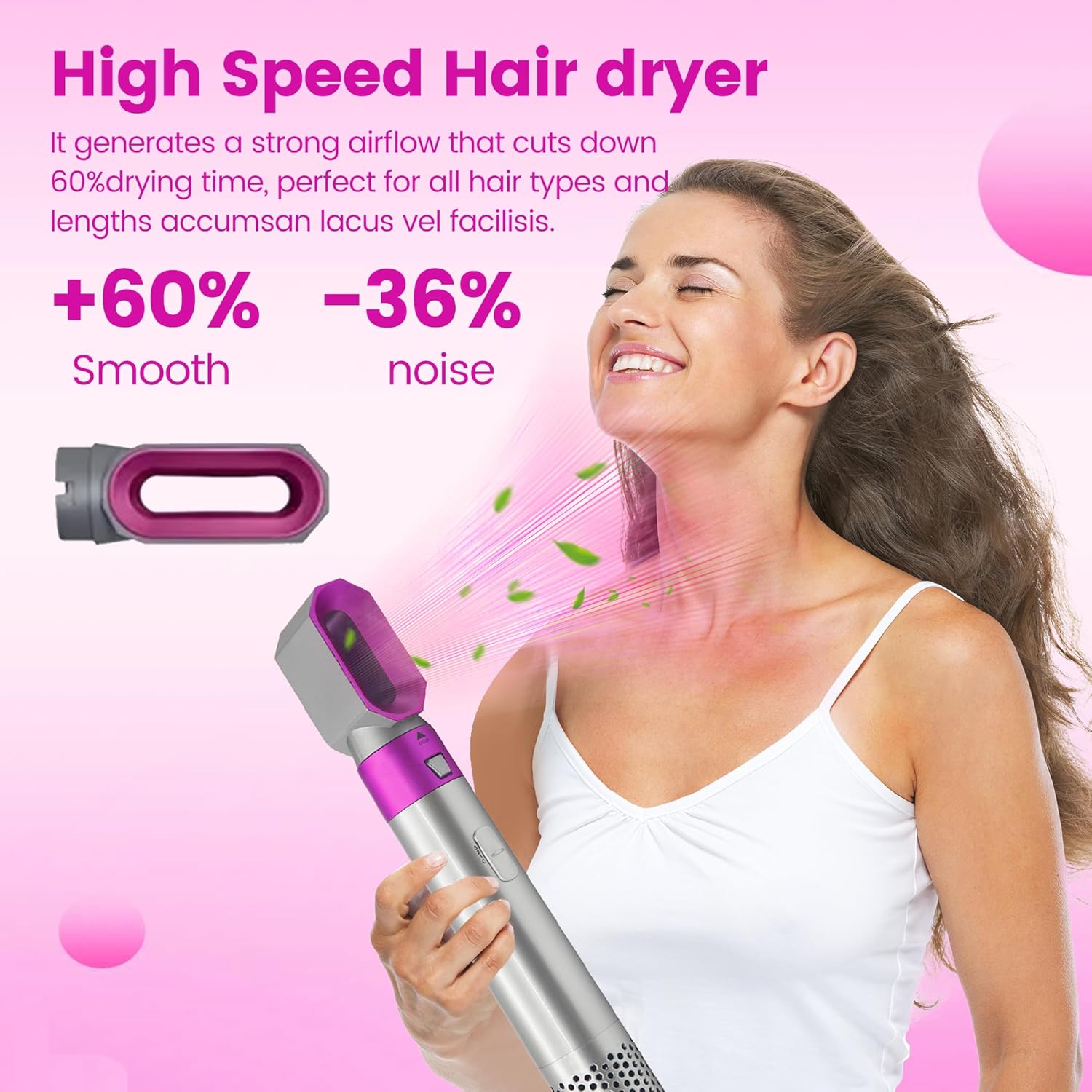 PEINE DE AIRE CALIENTE 5 EN 1