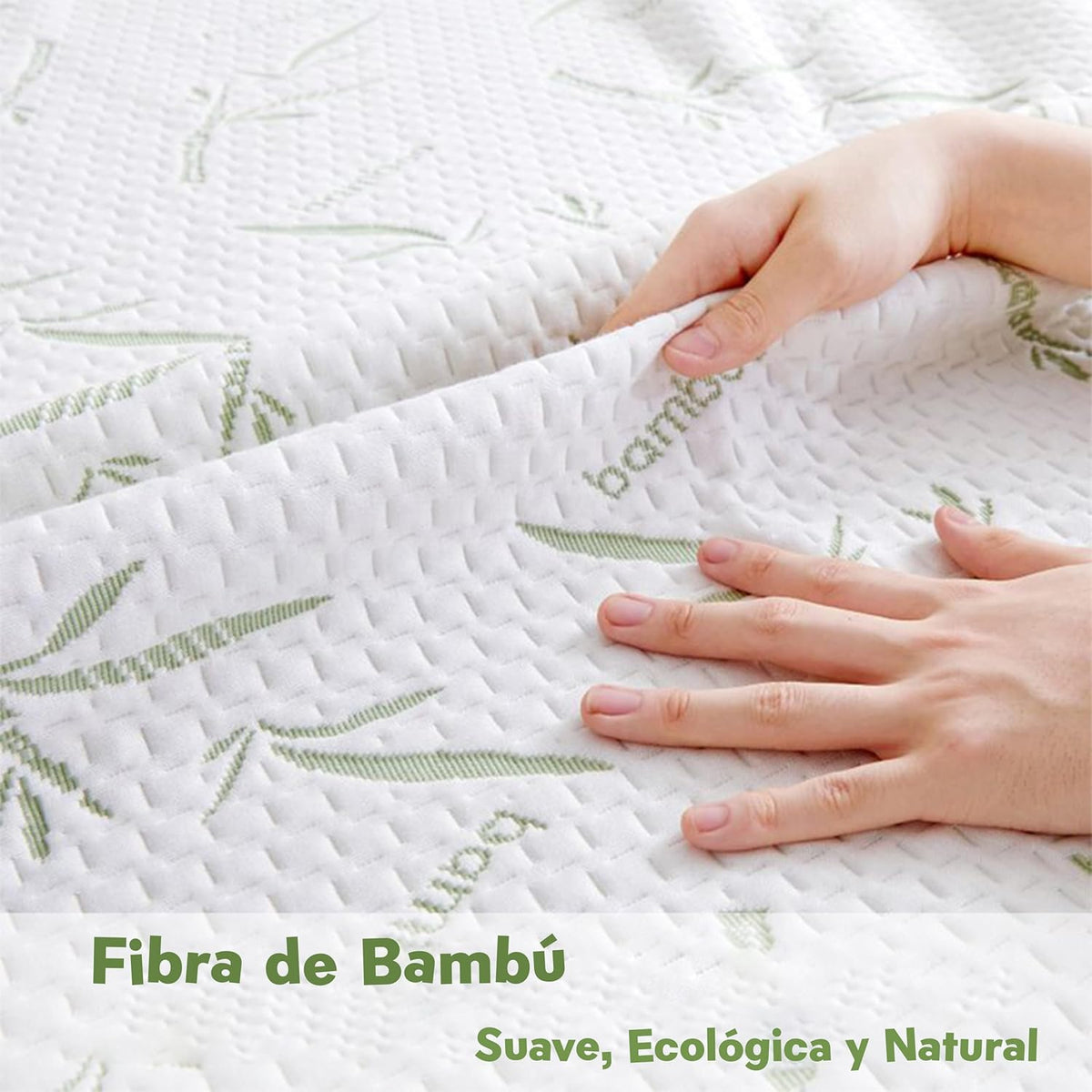 PROTECTOR COLCHON BAMBOO IMPERMEABLE ANTIACAROS