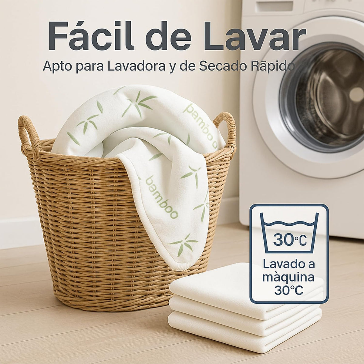 PROTECTOR COLCHON BAMBOO IMPERMEABLE ANTIACAROS