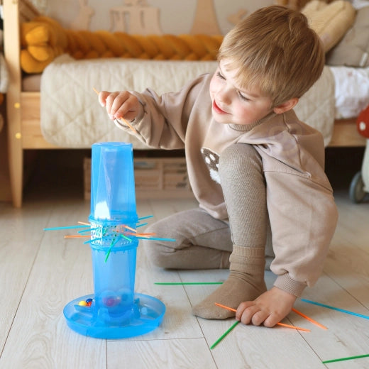 Juego de Habilidad “No Dejes Caer las Bolas”