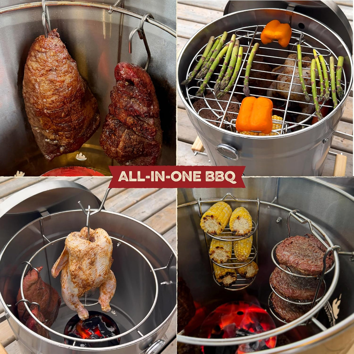 Barril Ahumador Mini | Sabor Ahumado como un Profesional