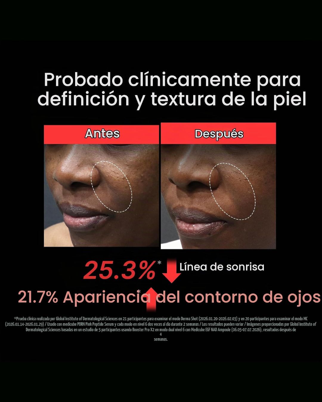 Masajeador Facial LED 8 en 1 Recargable | Rutina de Cuidado Tipo Spa en Casa